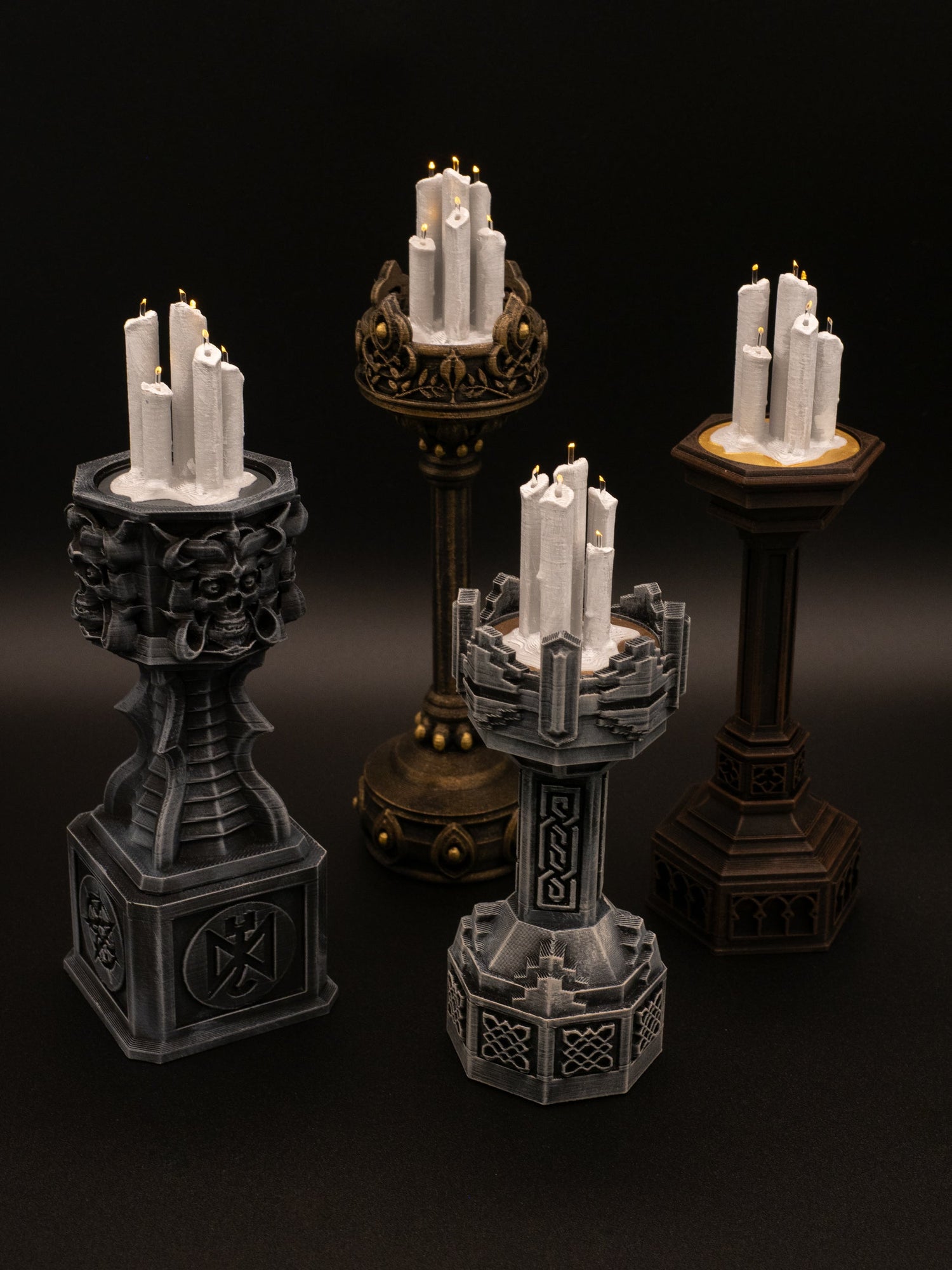 CANDLE PEDESTALS